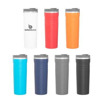 Slim Insulated Tumbler with Swivel Closure